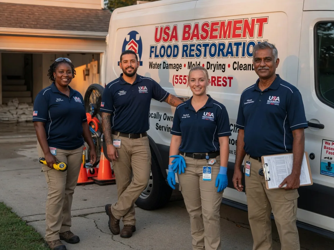 Basement Flood Cleanup company in Victoria, IL